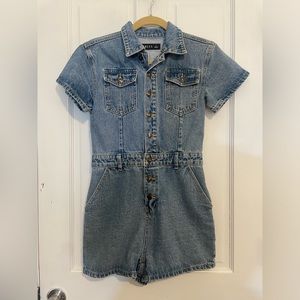 Lioness Denim Romper